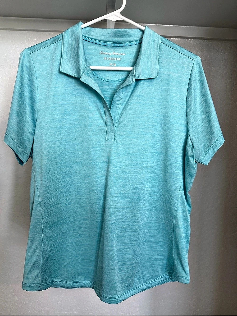 Tommy Bahama IslandZone Polo Shirt in Blue Size Medium Like New